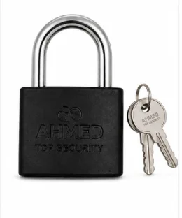 Ahmed Black Padlock 38mm